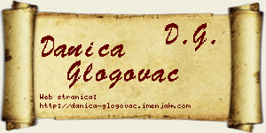 Danica Glogovac vizit kartica